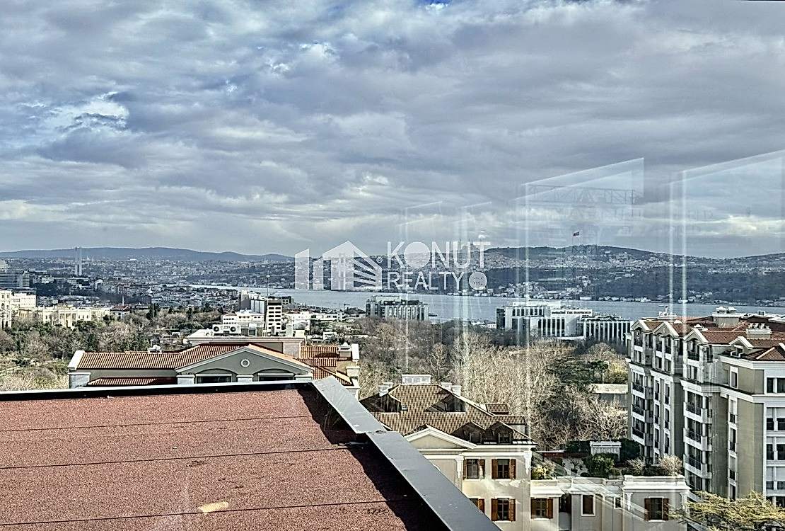 Harbiye'de Boğaz Manzaralı Kiralık Ofis